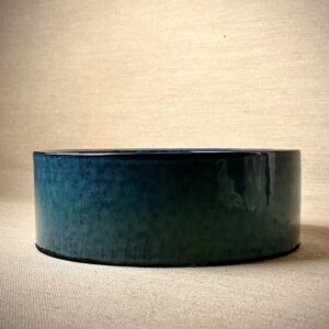 Cachepô de Cerâmica Esmaltada Cuia Acqua