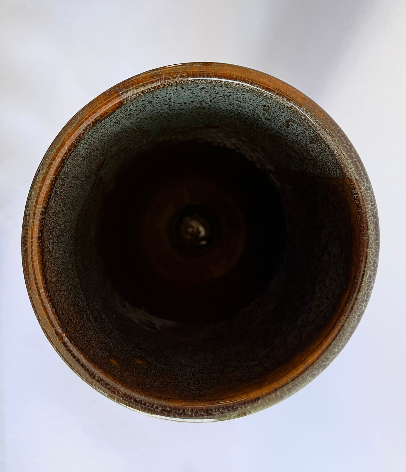 Cachepô de Cerâmica Esmaltada Taça Alta Aladim - Imagem 4