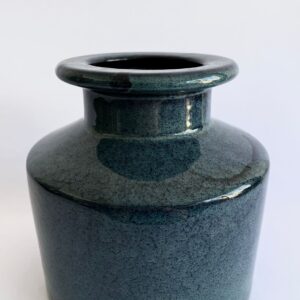 Vaso de Cerâmica Esmaltada Acqua Arranjo.