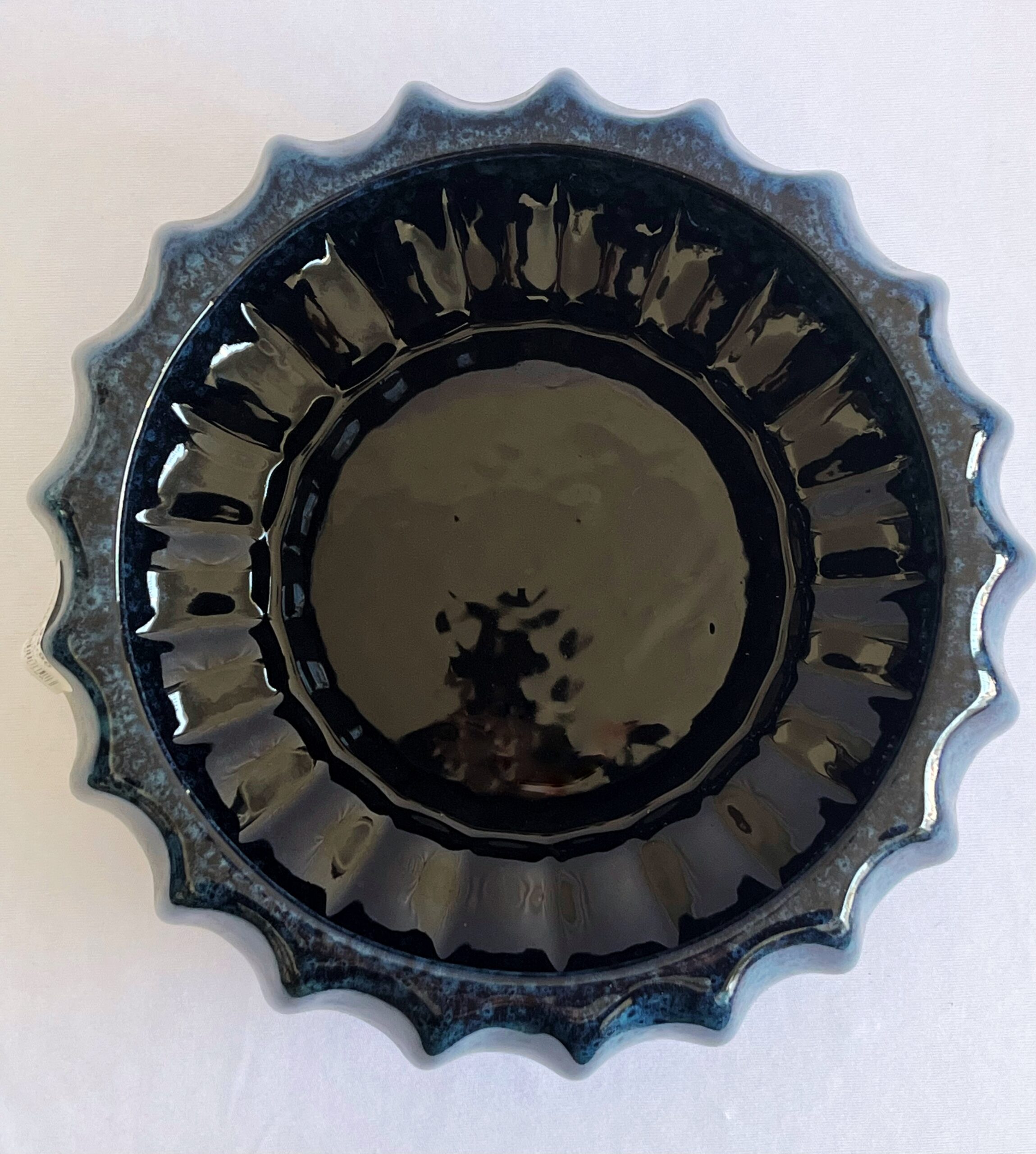 Cachepô de Cerâmica Esmaltada Cuia Acqua Esuro Moranga - Imagem 4