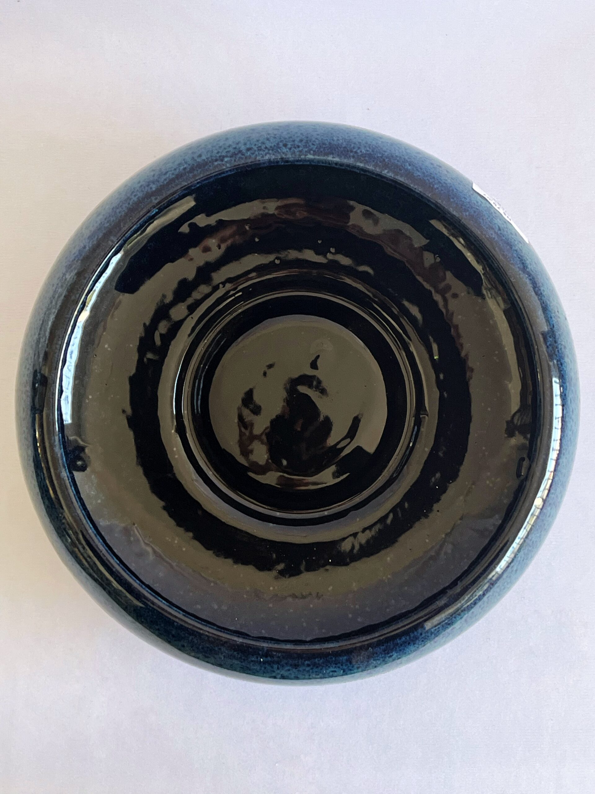 Cachepô de Cerâmica Esmaltada Cuia Acqua Esuro Liso - Imagem 4