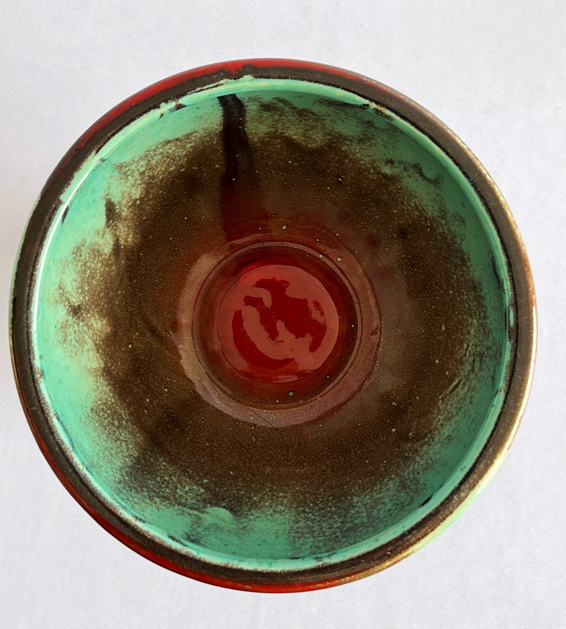 Cachepô de Cerâmica Esmaltada Taça Esférica Ressona - Imagem 4