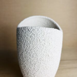 Cachepô Alongado Boucle Branco