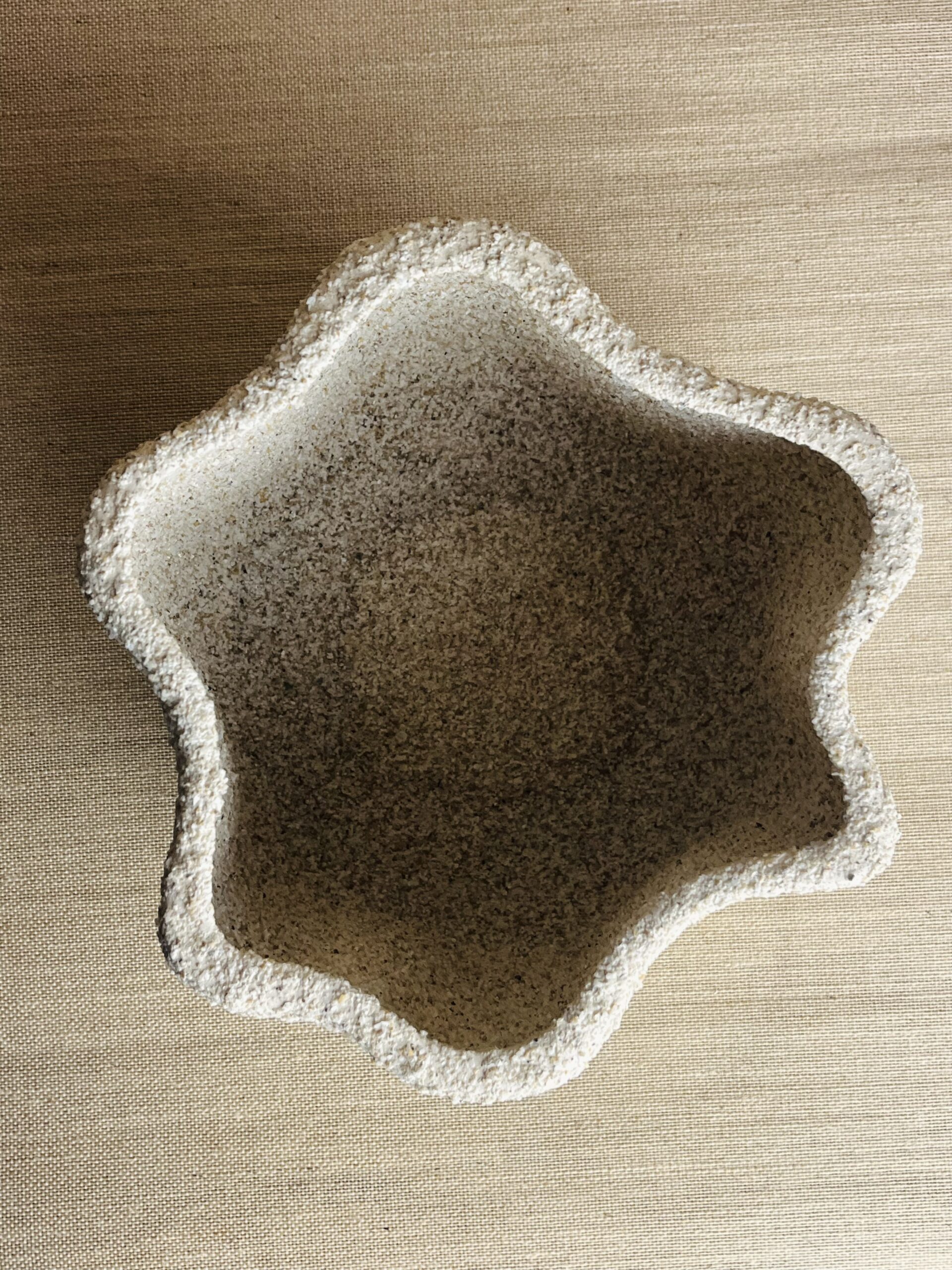 Cachepô Waves Boucle Areia - Imagem 2