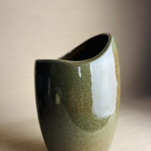 Cachepô Alongado Verde Aladim