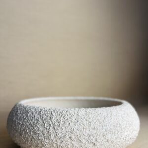 Cachepô Cuia G Boucle Branco